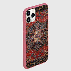 Чехол iPhone 11 Pro матовый КОВЁР ПАЛАС, цвет: 3D-малиновый — фото 2