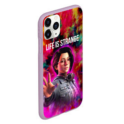 Чехол iPhone 11 Pro матовый Life is Strange Remastered, цвет: 3D-сиреневый — фото 2