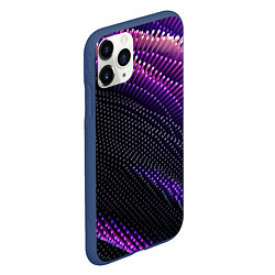 Чехол iPhone 11 Pro матовый Vanguard pattern Fashion 2023, цвет: 3D-тёмно-синий — фото 2