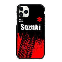 Чехол iPhone 11 Pro матовый SUZUKI Suzuki Est 1909 Шины