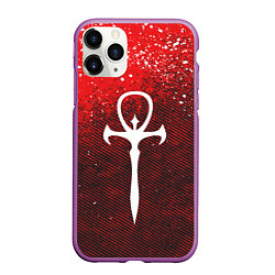 Чехол iPhone 11 Pro матовый The Masquerade Bloodhunt Emblem