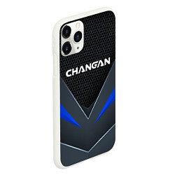 Чехол iPhone 11 Pro матовый CHANGAN - TECHNOLOGY ARMOR, цвет: 3D-белый — фото 2