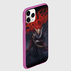 Чехол iPhone 11 Pro матовый ELDEN RING МАЛЕНИЯ MALENIA, цвет: 3D-фиолетовый — фото 2