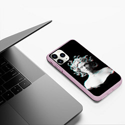 Чехол iPhone 11 Pro матовый Горгона медуза medusa gorgon, цвет: 3D-розовый — фото 2