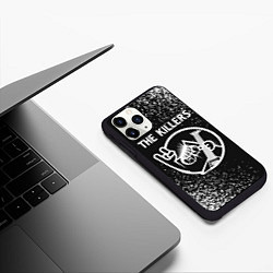 Чехол iPhone 11 Pro матовый The Killers - КОТ - Краска, цвет: 3D-черный — фото 2