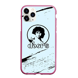 Чехол iPhone 11 Pro матовый The doors музыкант