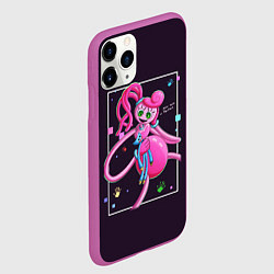 Чехол iPhone 11 Pro матовый POPPY PLAYTIME - Mommy long legs, цвет: 3D-фиолетовый — фото 2