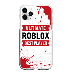 Чехол iPhone 11 Pro матовый Roblox Ultimate, цвет: 3D-белый