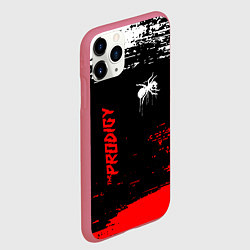 Чехол iPhone 11 Pro матовый The prodigy : дарование, цвет: 3D-малиновый — фото 2