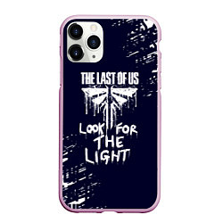 Чехол iPhone 11 Pro матовый The last of us 2 - ЦИКАДЫ LOOK FOR THE LIGHT, цвет: 3D-розовый