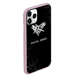 Чехол iPhone 11 Pro матовый Velial squad: руки, цвет: 3D-розовый — фото 2