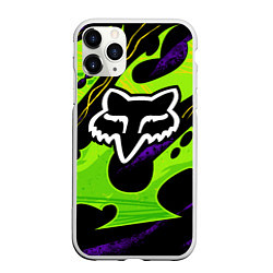 Чехол iPhone 11 Pro матовый FOX - MOTOCROSS