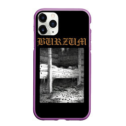 Чехол iPhone 11 Pro матовый Burzum cockroaches, цвет: 3D-фиолетовый