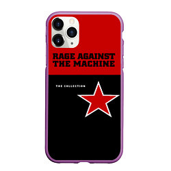 Чехол iPhone 11 Pro матовый The Collection - Rage Against the Machine, цвет: 3D-фиолетовый