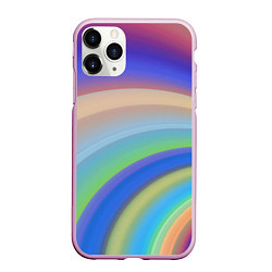 Чехол iPhone 11 Pro матовый Все цвета радуги