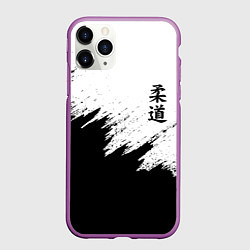 Чехол iPhone 11 Pro матовый ДЗЮДО КУДО JUDO, цвет: 3D-фиолетовый
