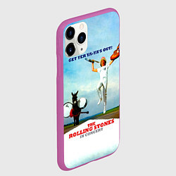 Чехол iPhone 11 Pro матовый Get Yer Ya-Yas Out! - The Rolling Stones, цвет: 3D-фиолетовый — фото 2