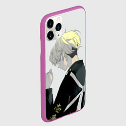 Чехол iPhone 11 Pro матовый Тифую Мацуно, цвет: 3D-фиолетовый — фото 2