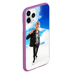 Чехол iPhone 11 Pro матовый ПЛАТИНА SOSA MUZIK, цвет: 3D-фиолетовый — фото 2