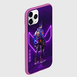 Чехол iPhone 11 Pro матовый YORU VALORANT, цвет: 3D-фиолетовый — фото 2