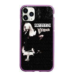 Чехол iPhone 11 Pro матовый In Trance - Scorpions, цвет: 3D-фиолетовый