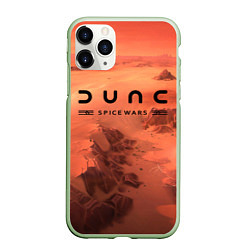 Чехол iPhone 11 Pro матовый Dune: Spice Wars, logo