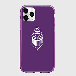 Чехол iPhone 11 Pro матовый Dead by Daylight - Mikaela, цвет: 3D-фиолетовый
