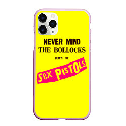 Чехол iPhone 11 Pro матовый Never Mind the Bollocks, Heres the Sex Pistols, цвет: 3D-розовый