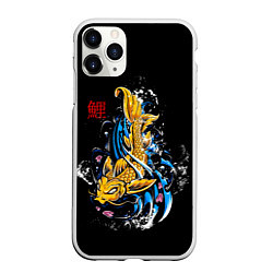 Чехол iPhone 11 Pro матовый Китайская рыбка