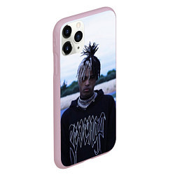 Чехол iPhone 11 Pro матовый XXXTentacion in a revenge hoodie, цвет: 3D-розовый — фото 2