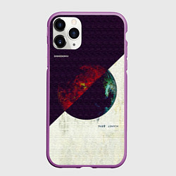 Чехол iPhone 11 Pro матовый Planet Zero - Shinedown, цвет: 3D-фиолетовый