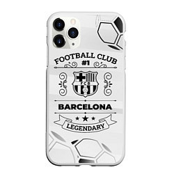 Чехол iPhone 11 Pro матовый Barcelona Football Club Number 1 Legendary