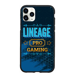 Чехол iPhone 11 Pro матовый Игра Lineage: PRO Gaming, цвет: 3D-черный