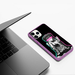 Чехол iPhone 11 Pro матовый My Dress-Up Darling Senpai, цвет: 3D-фиолетовый — фото 2