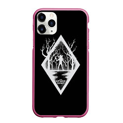 Чехол iPhone 11 Pro матовый Welcome to the Upside Down Stranger Things