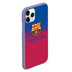 Чехол iPhone 11 Pro матовый Fc barcelona, цвет: 3D-серый — фото 2