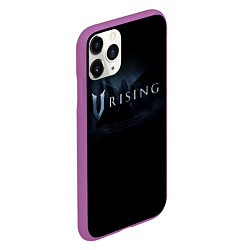 Чехол iPhone 11 Pro матовый Logo V Rising, цвет: 3D-фиолетовый — фото 2