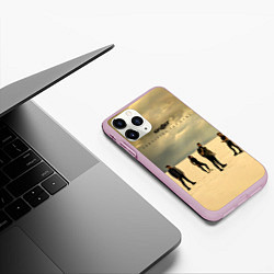 Чехол iPhone 11 Pro матовый Surviving The Game - Skillet, цвет: 3D-розовый — фото 2