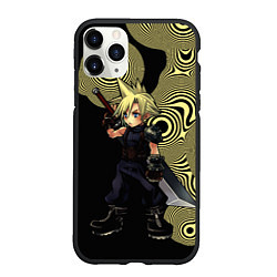 Чехол iPhone 11 Pro матовый Клауд Страйф из dissidia final fantasy, цвет: 3D-черный