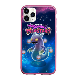 Чехол iPhone 11 Pro матовый My Singings monsters ВУЖАС GHAZT, цвет: 3D-малиновый