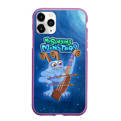 Чехол iPhone 11 Pro матовый My singing monsters СМЫЧОРОГ Bowgart