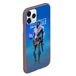 Чехол iPhone 11 Pro матовый Fortnite Fusion skin Video game Hero, цвет: 3D-коричневый — фото 2