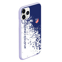 Чехол iPhone 11 Pro матовый Atletico madrid football sport, цвет: 3D-светло-сиреневый — фото 2