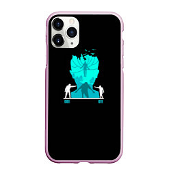 Чехол iPhone 11 Pro матовый Eleven vs Vecna, цвет: 3D-розовый