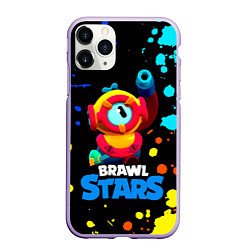 Чехол iPhone 11 Pro матовый Отис Otis Brawl Stars, цвет: 3D-светло-сиреневый