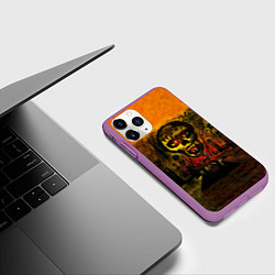 Чехол iPhone 11 Pro матовый Seasons In The Abyss - Slayer, цвет: 3D-фиолетовый — фото 2