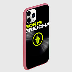 Чехол iPhone 11 Pro матовый Boris Brejcha, цвет: 3D-малиновый — фото 2