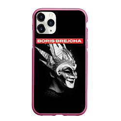Чехол iPhone 11 Pro матовый Boris Brejcha в маске