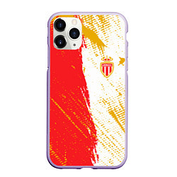 Чехол iPhone 11 Pro матовый Fc monaco фк монако краска