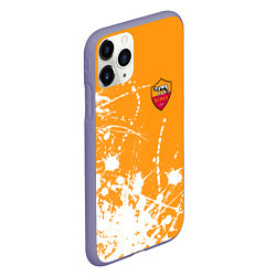 Чехол iPhone 11 Pro матовый Roma маленькое лого краска, цвет: 3D-серый — фото 2